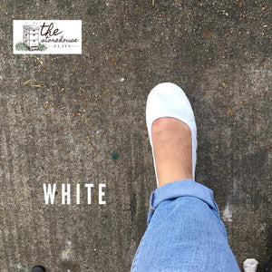 White Storehouse Flats Classic Size 12